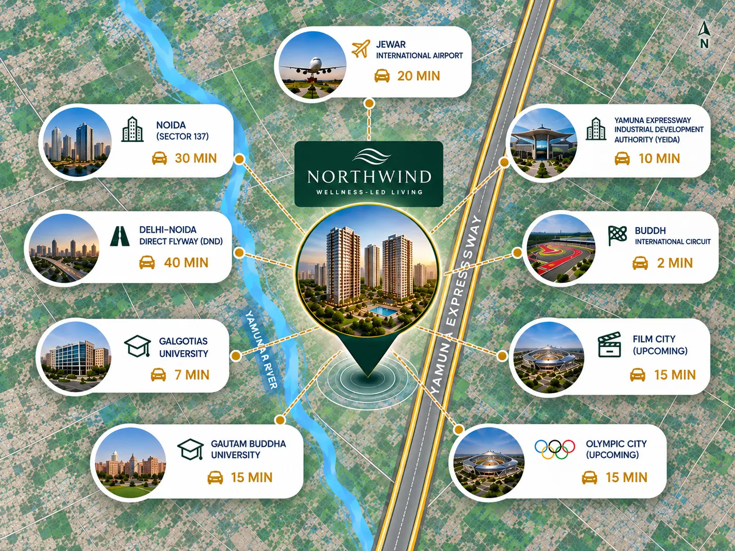 Location Map View